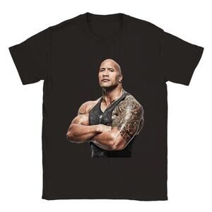 Dwayne Johnson Iconic Wrestling Star Fan T-Shirt